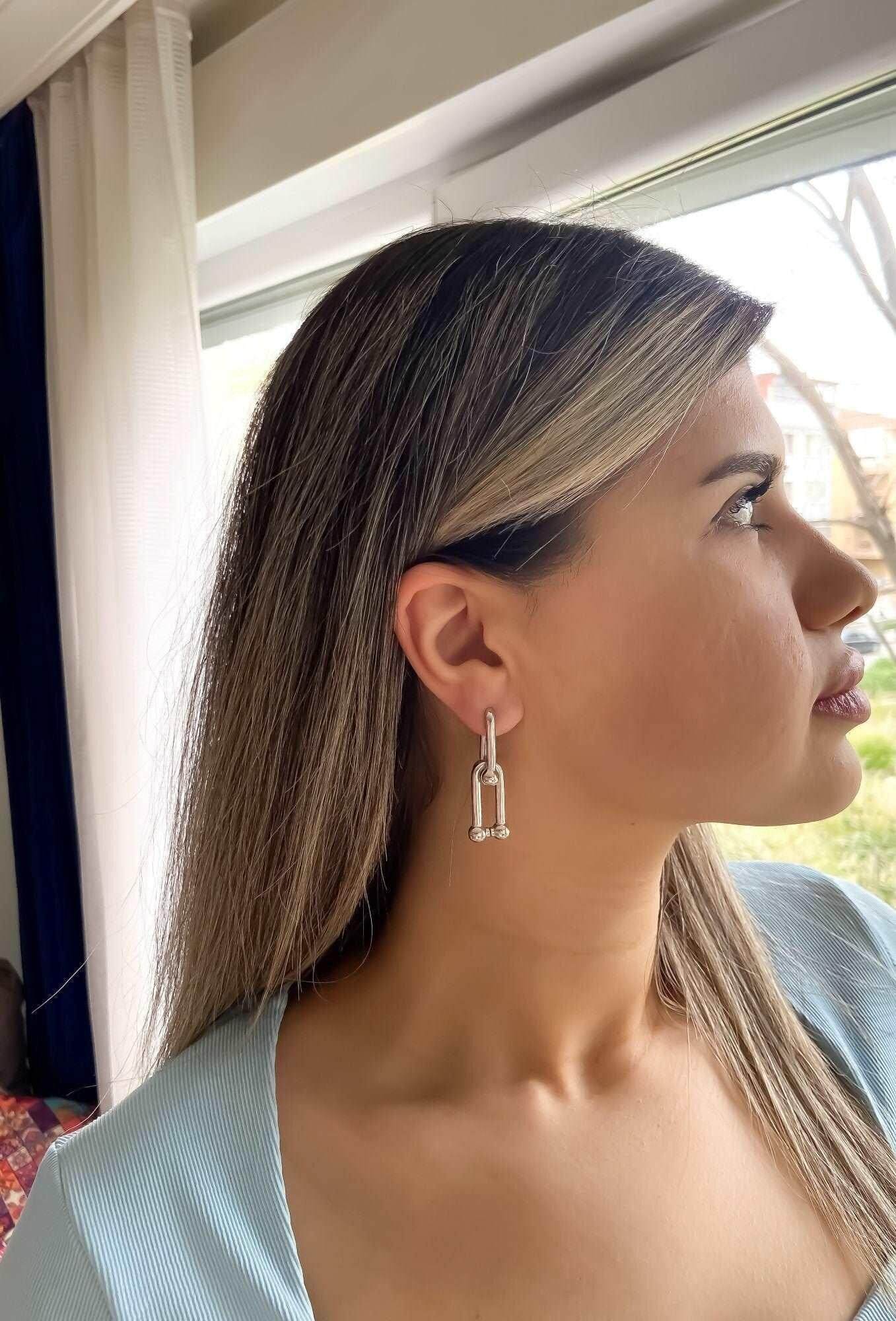 925 Sterling Silver Tiffanys And Co Jewelry Earrings For Women - Tracesilver