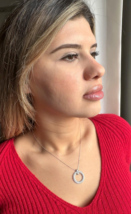 925 Sterling Silver Tiffany & Co Luxury Pendant Necklace For Her - Tracesilver