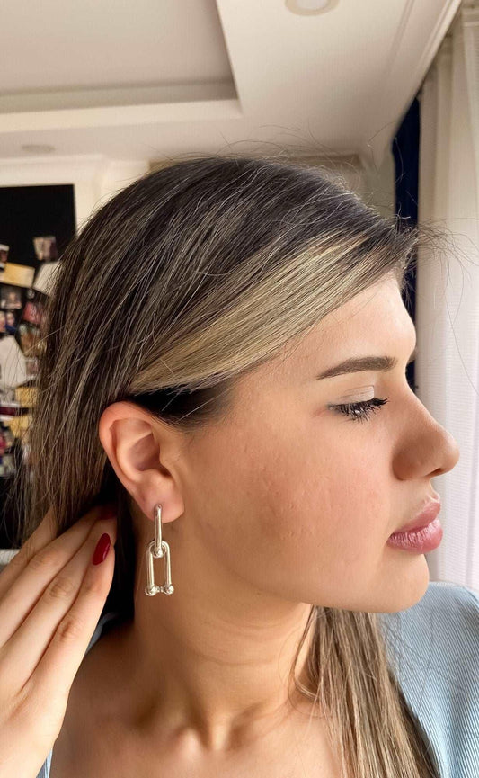 925 Sterling Silver Tiffany Co First Quality Earrings - Tracesilver