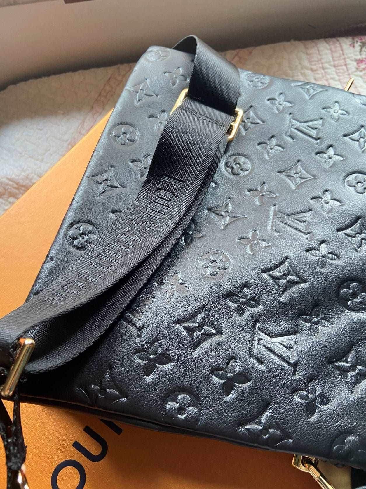 Louis Vuitton Monogram Black COUSSIN PM Handbag For Women LVV - Tracesilver