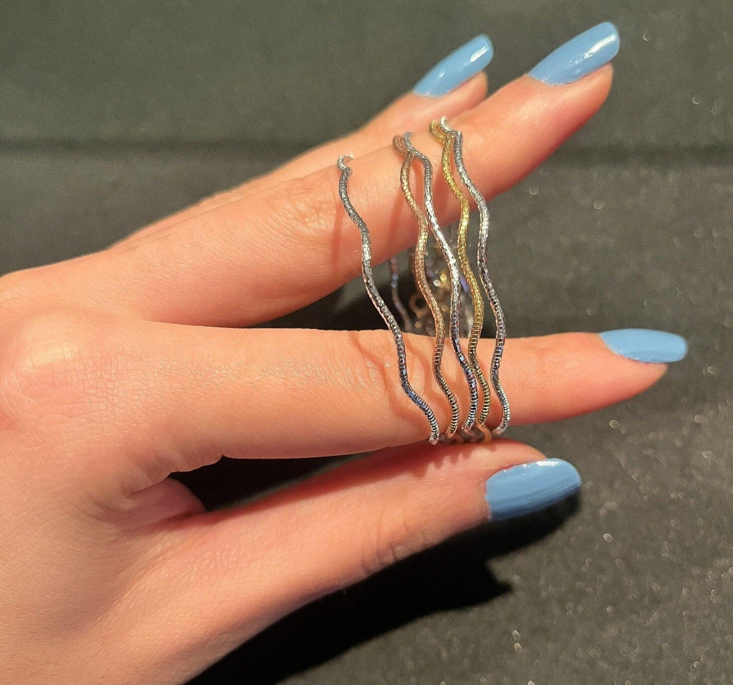 İtalian Twist 925 Sterling Silver Bracelet ,İtalian Chain Bracelet,925İtalian Chain,Twist Chain Rose Gold,Twist Silver Bracelet,Gold Plated - Tracesilver