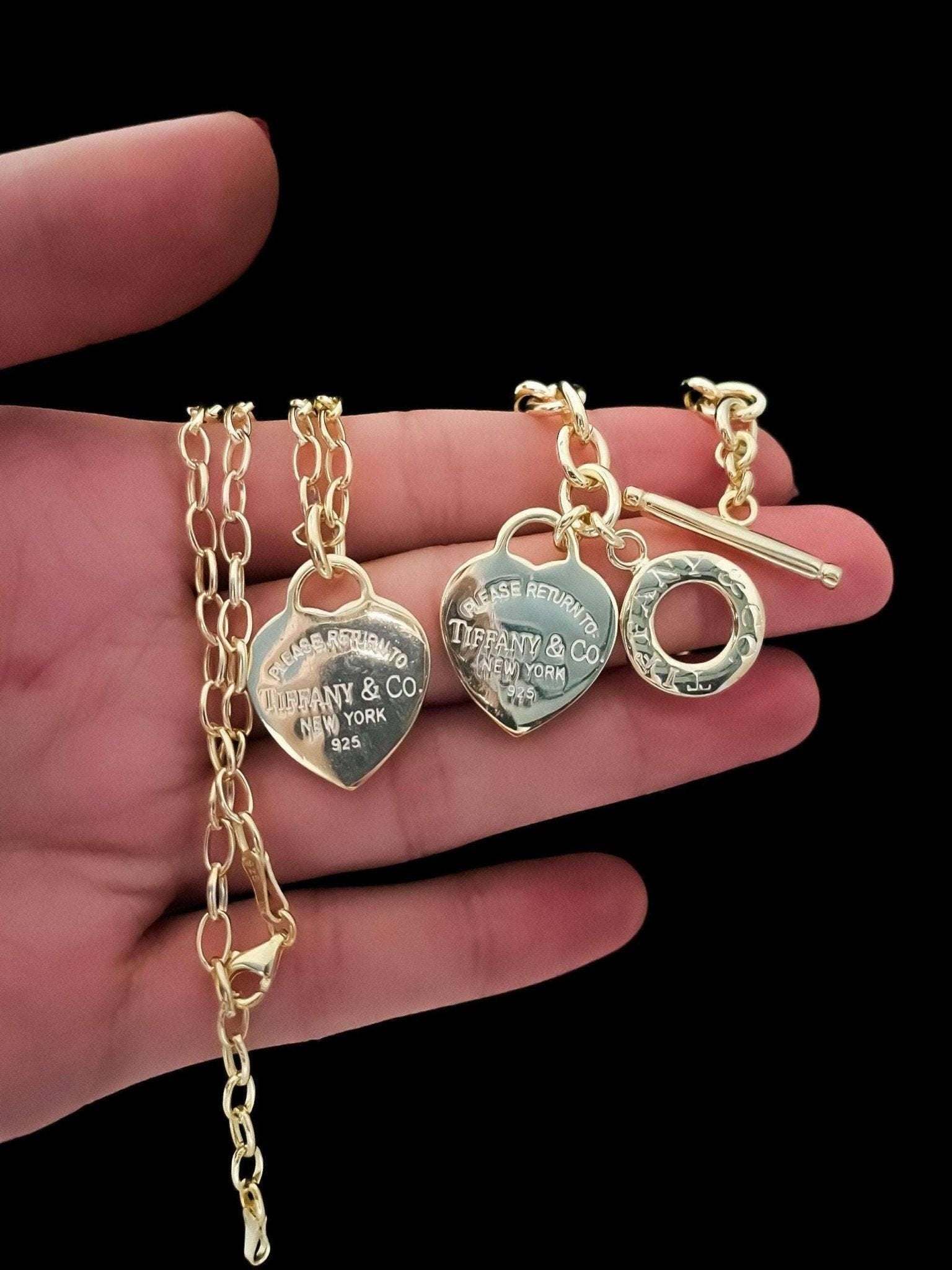 14K Gold Planet Tiffany Co Bracelet Luxury Jewelry - Tracesilver