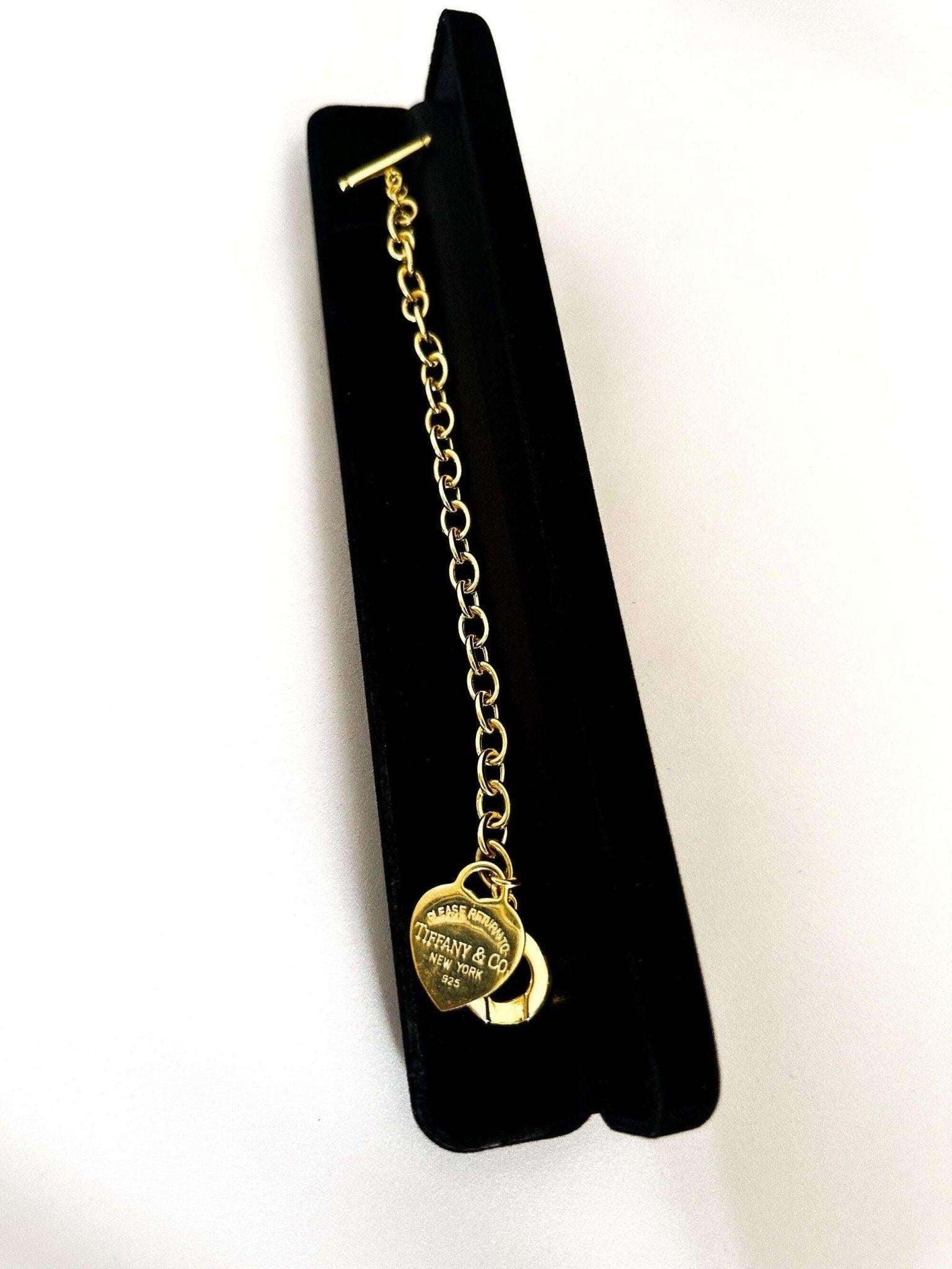 14K Gold Planet Tiffany Co Bracelet Luxury Jewelry - Tracesilver