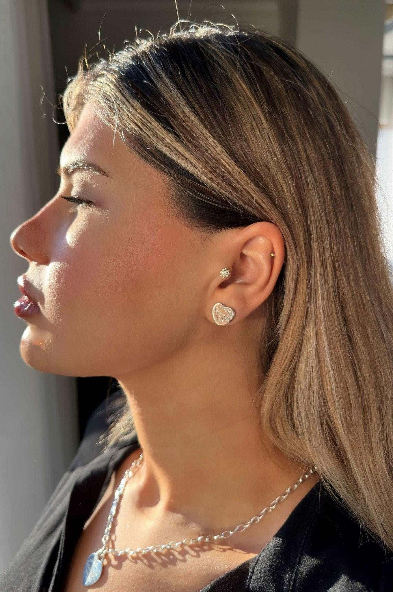 925 Sterling Silver Tiffany&Co Luxury Design Earrings - Tracesilver