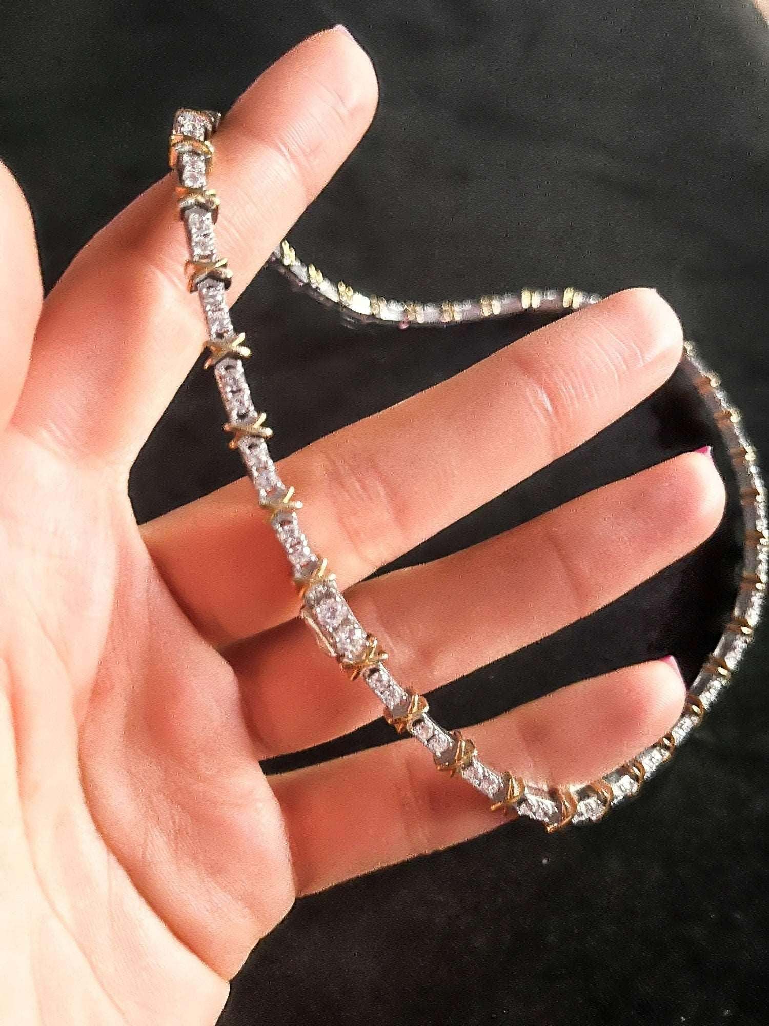 925 Sterling Silver Tiffany Co Jewelry Luxury First Quality Zircon Stone 14k Gold Planet Authentic Necklace - Tracesilver