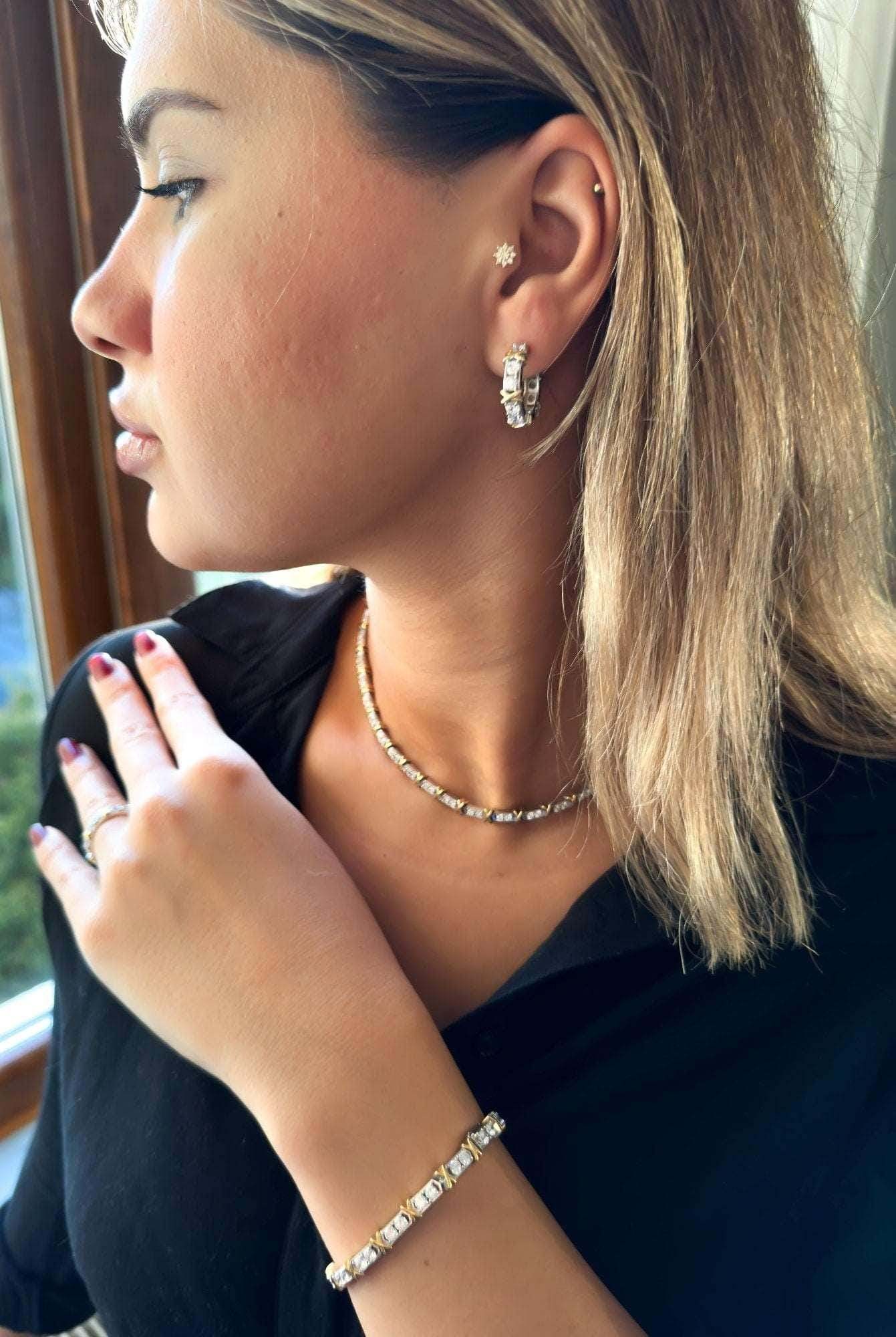 925 Sterling Silver Tiffany Co Bracelet Luxury Jewelry For Her - Tracesilver