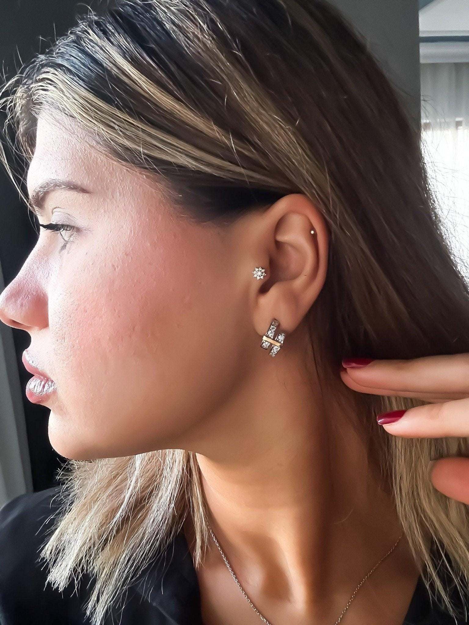 Tiffany&Co 925 Sterling Silver Earrings - Tracesilver