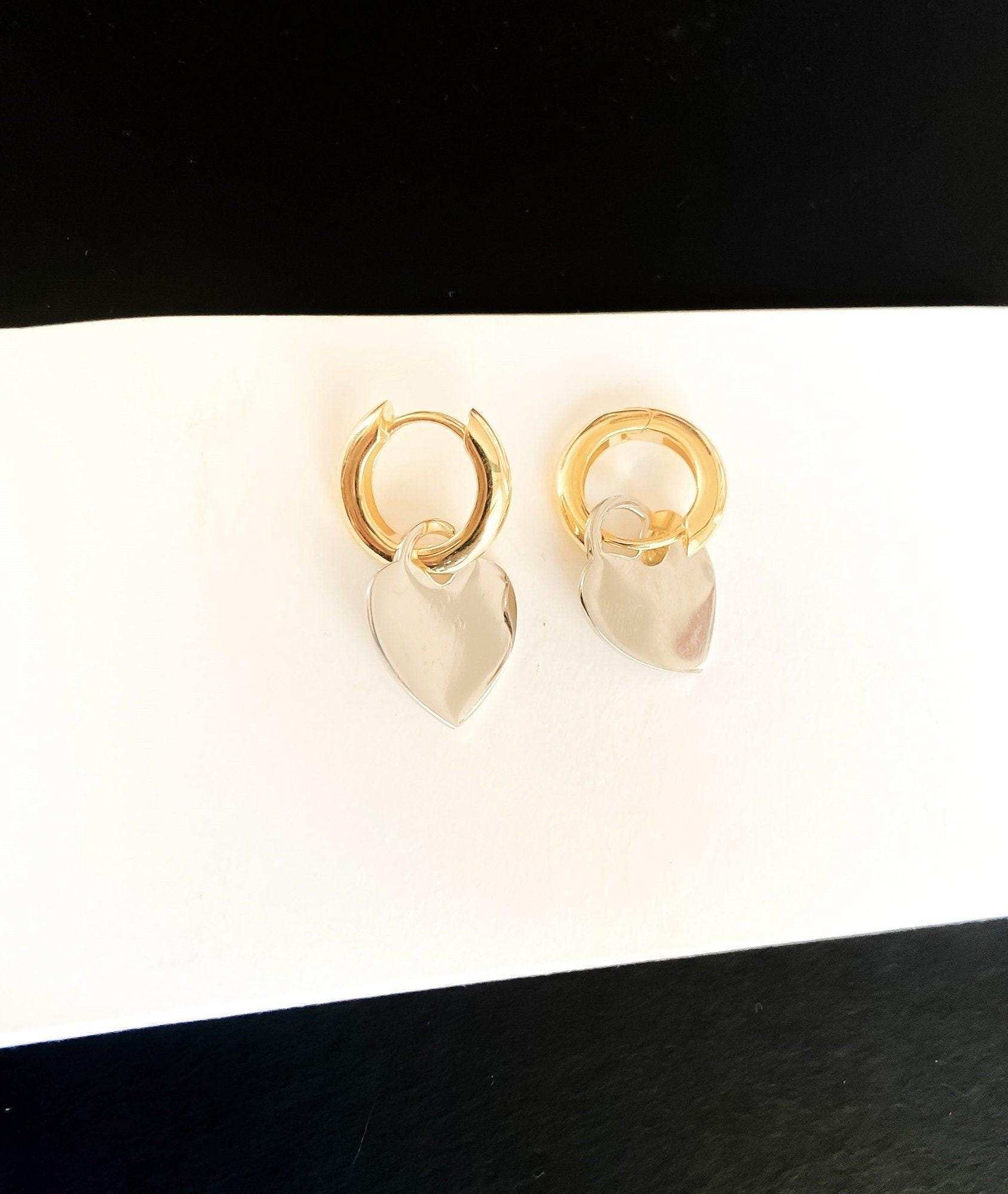 925 Sterling Silver Tiffanys & Co Hardware Link Earrings - Tracesilver