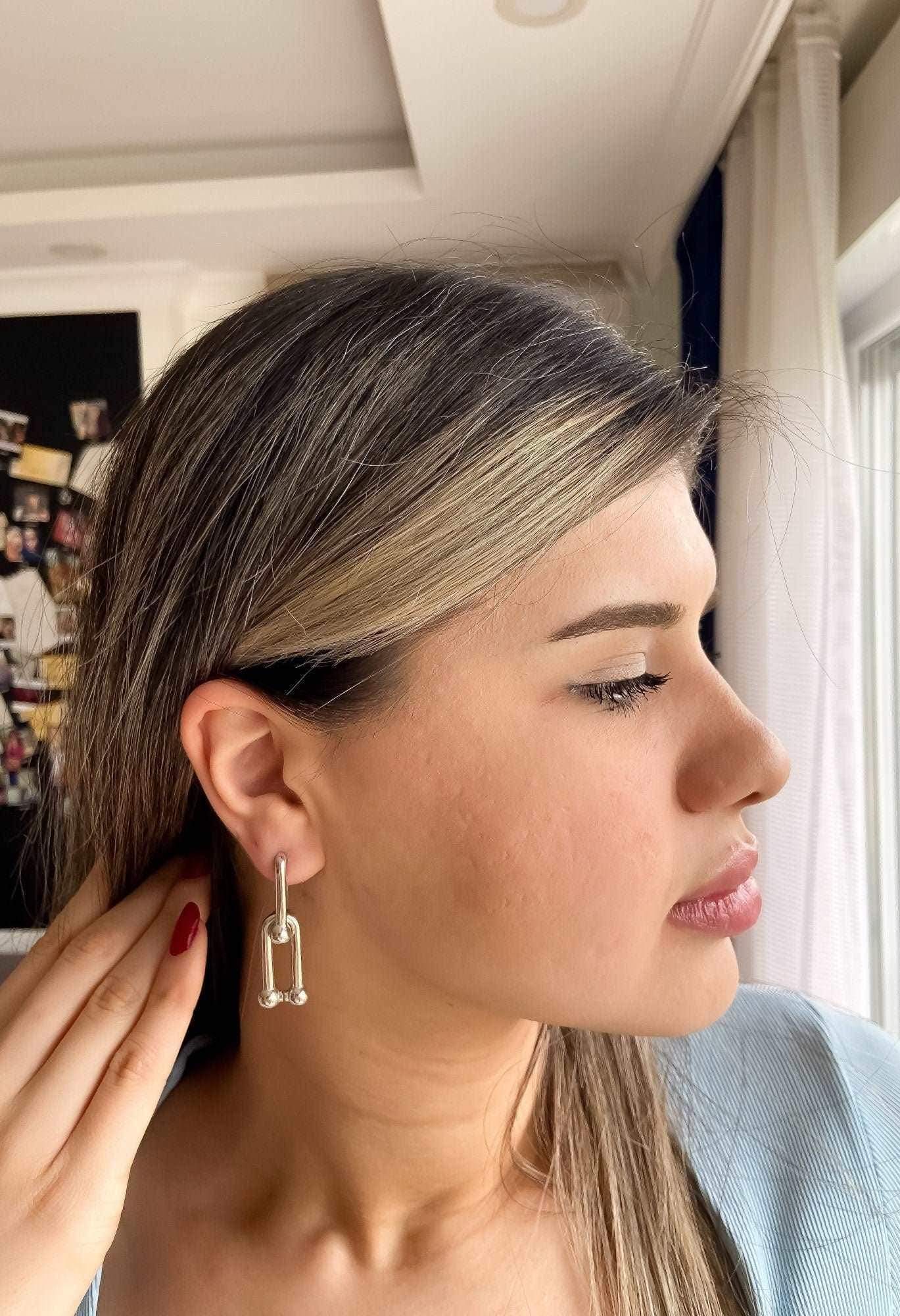 925 Sterling Silver Tiffanys And Co Jewelry Earrings For Women - Tracesilver