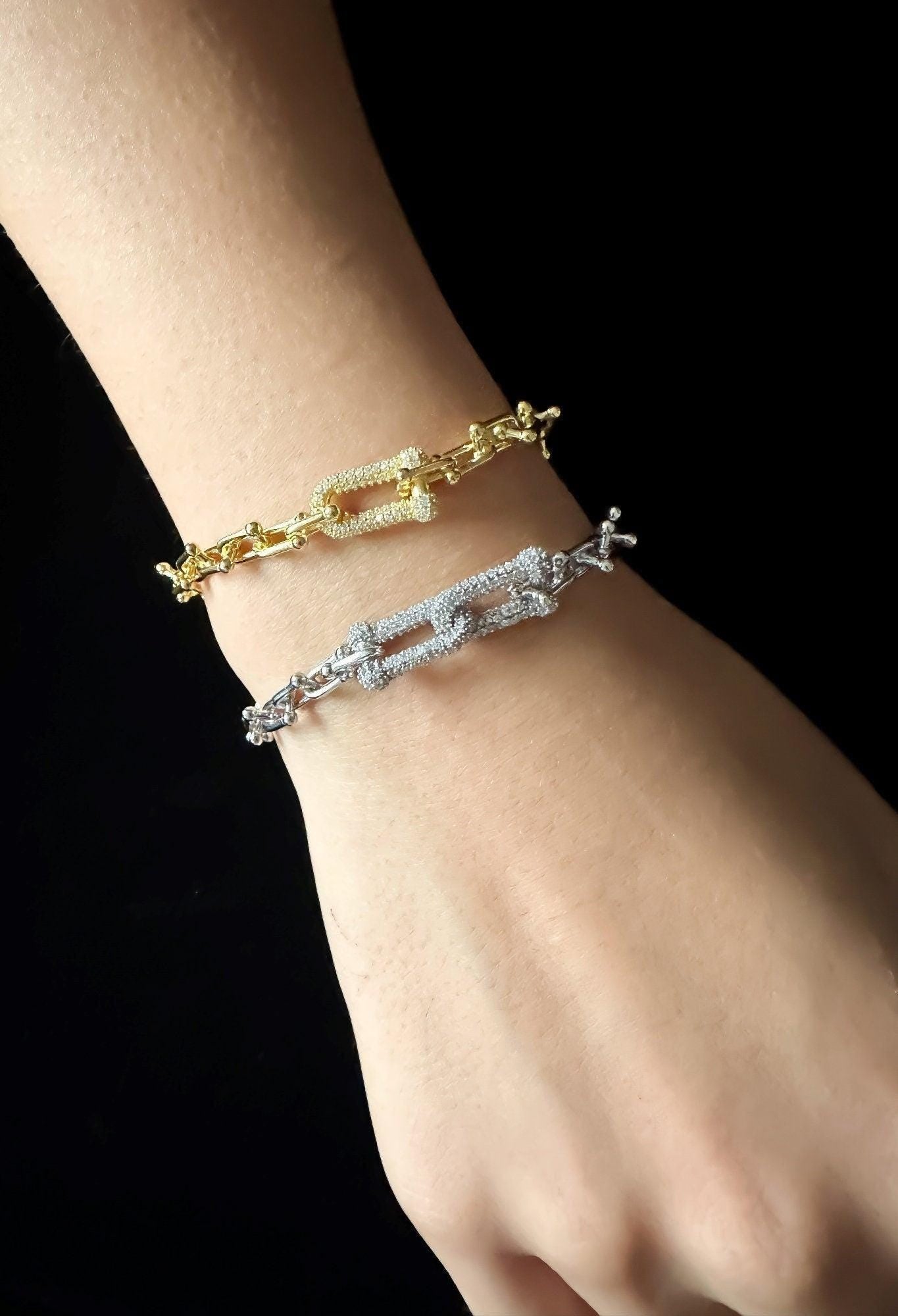 22k Gold Planet Tiffany Co Bracelet Luxury Jewelry For Her - Tracesilver