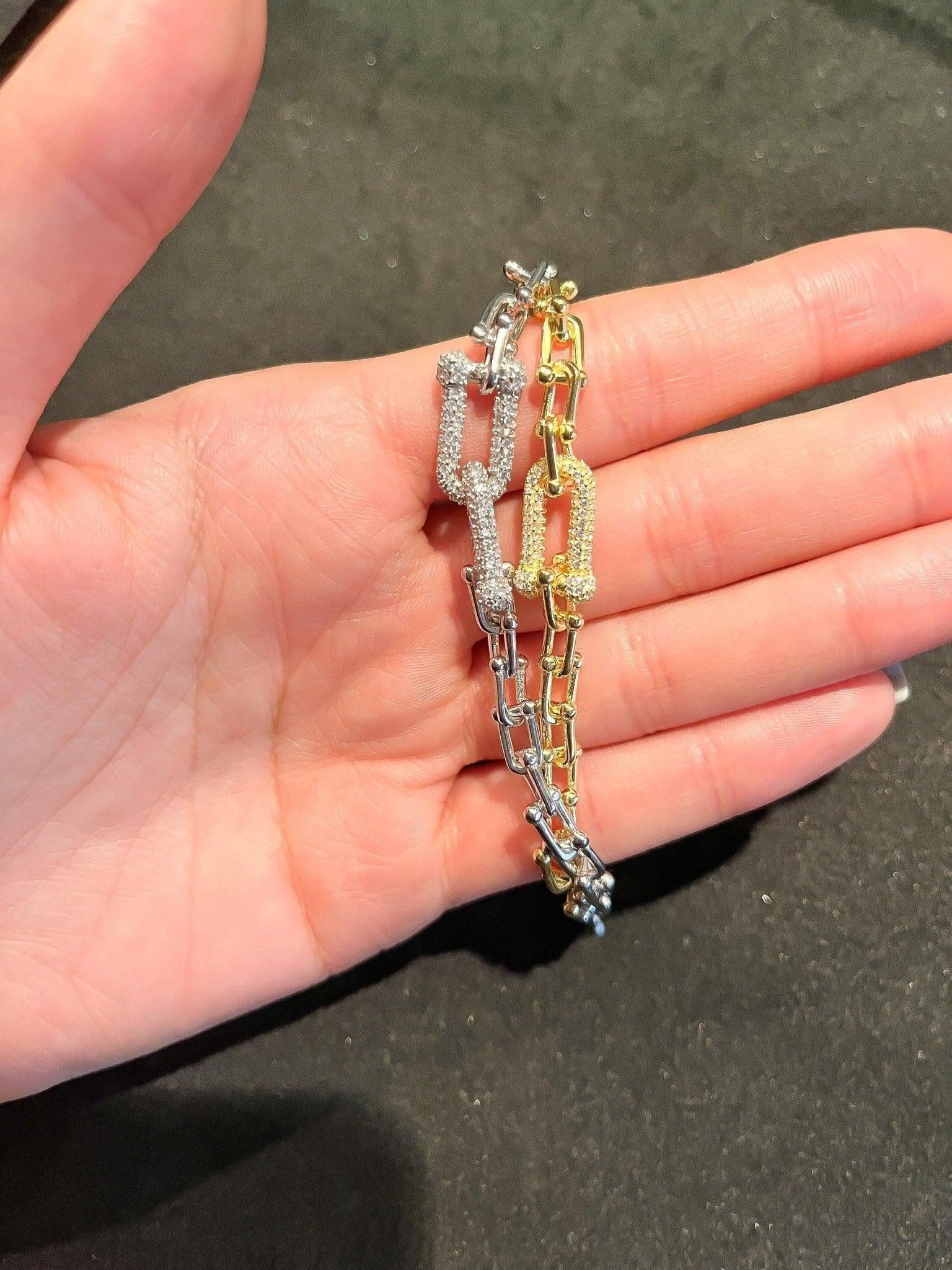 22k Gold Planet Tiffany Co Bracelet Luxury Jewelry For Her - Tracesilver