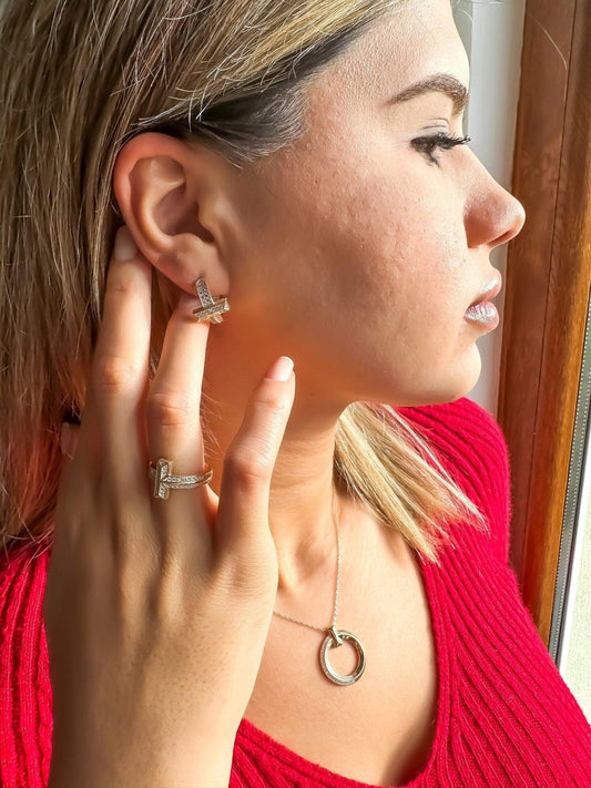 22K Gold Planet Zircon Stone Tiffany Co Jewelry Luxury Necklace - Tracesilver