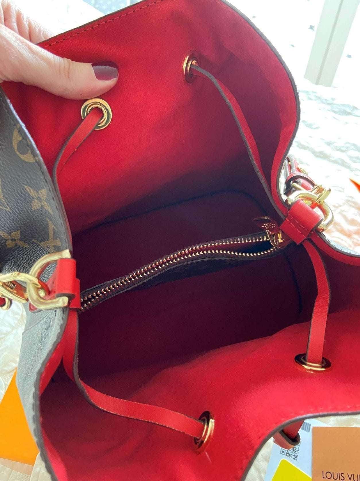 Louis Vuitton Monogram Poppy NÉONOÉ Handbag For Women LVV - Tracesilver