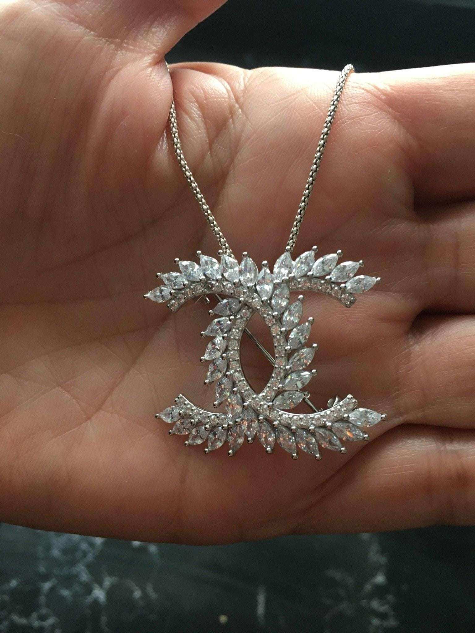 Authentic Chanel Brooches For Women 925 Sterling Silver - Tracesilver