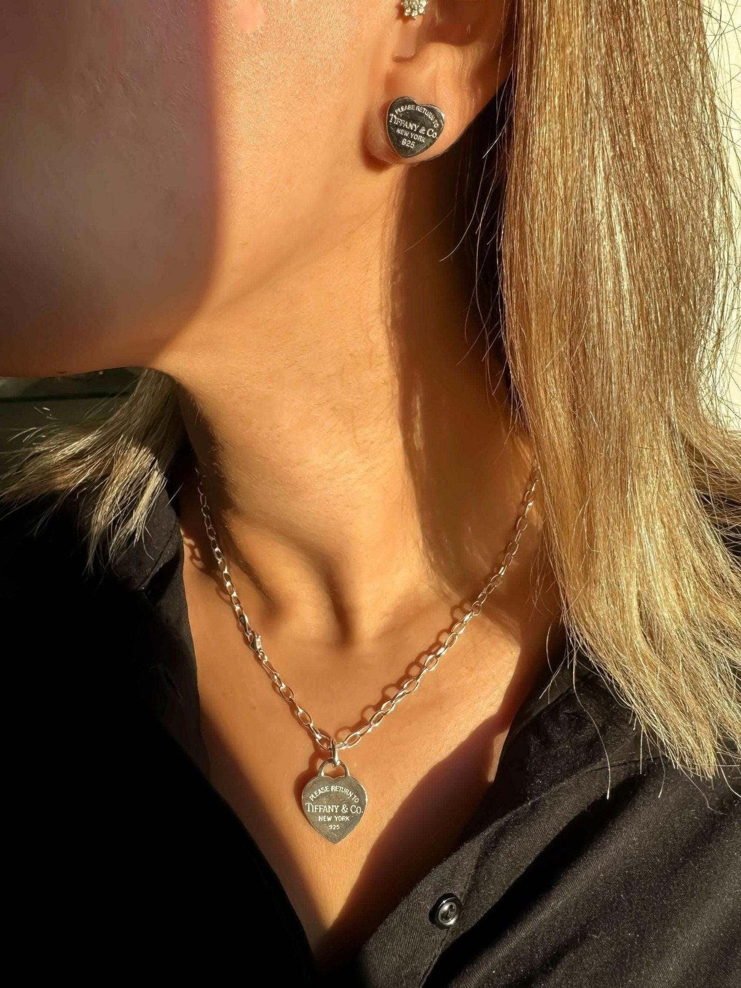 925 Sterling Silver Tiffany&Co Luxury Design Earrings - Tracesilver