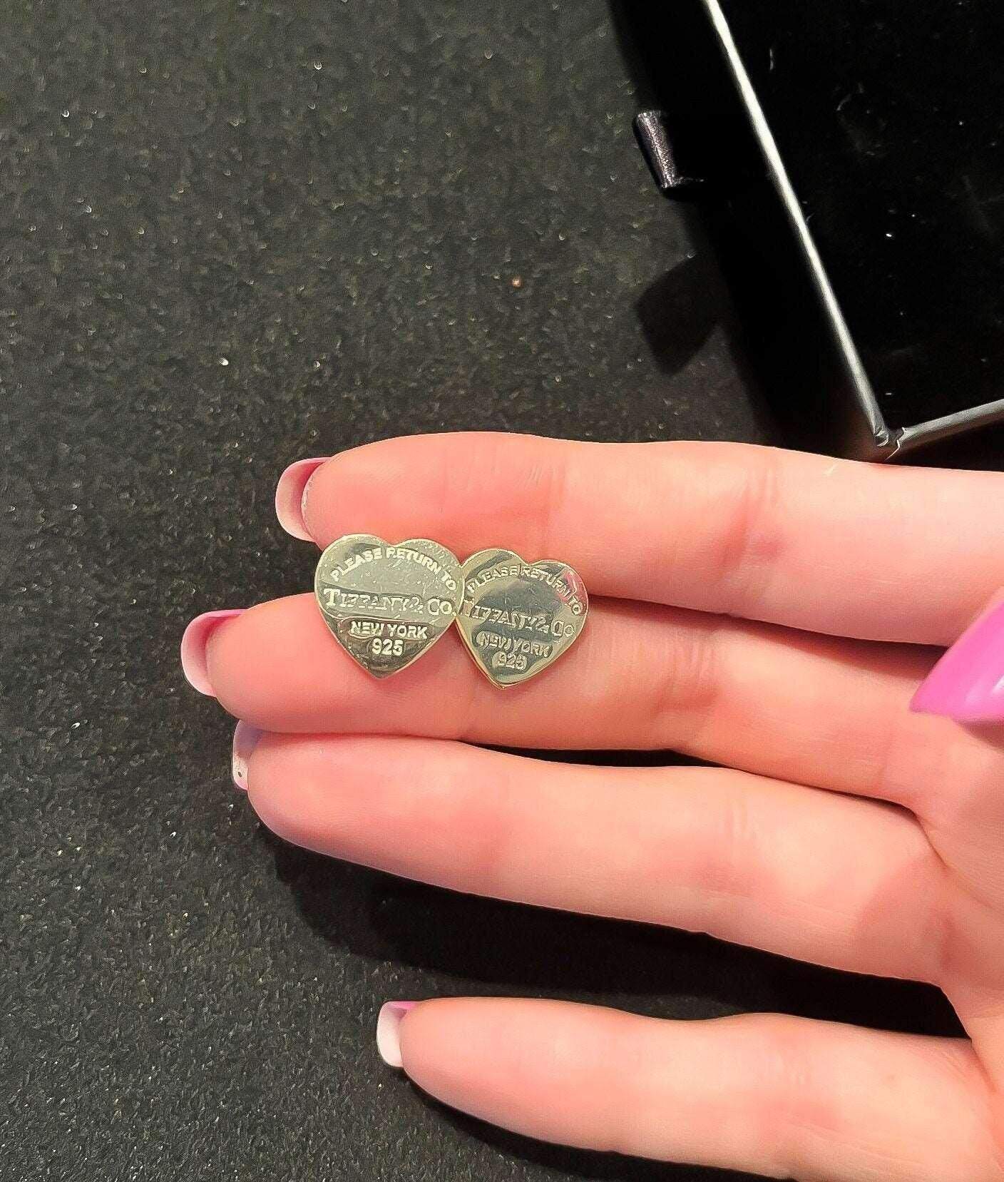 14K Gold Planet Tiffany & Co Luxury Jewelry Stud Earrings - Tracesilver