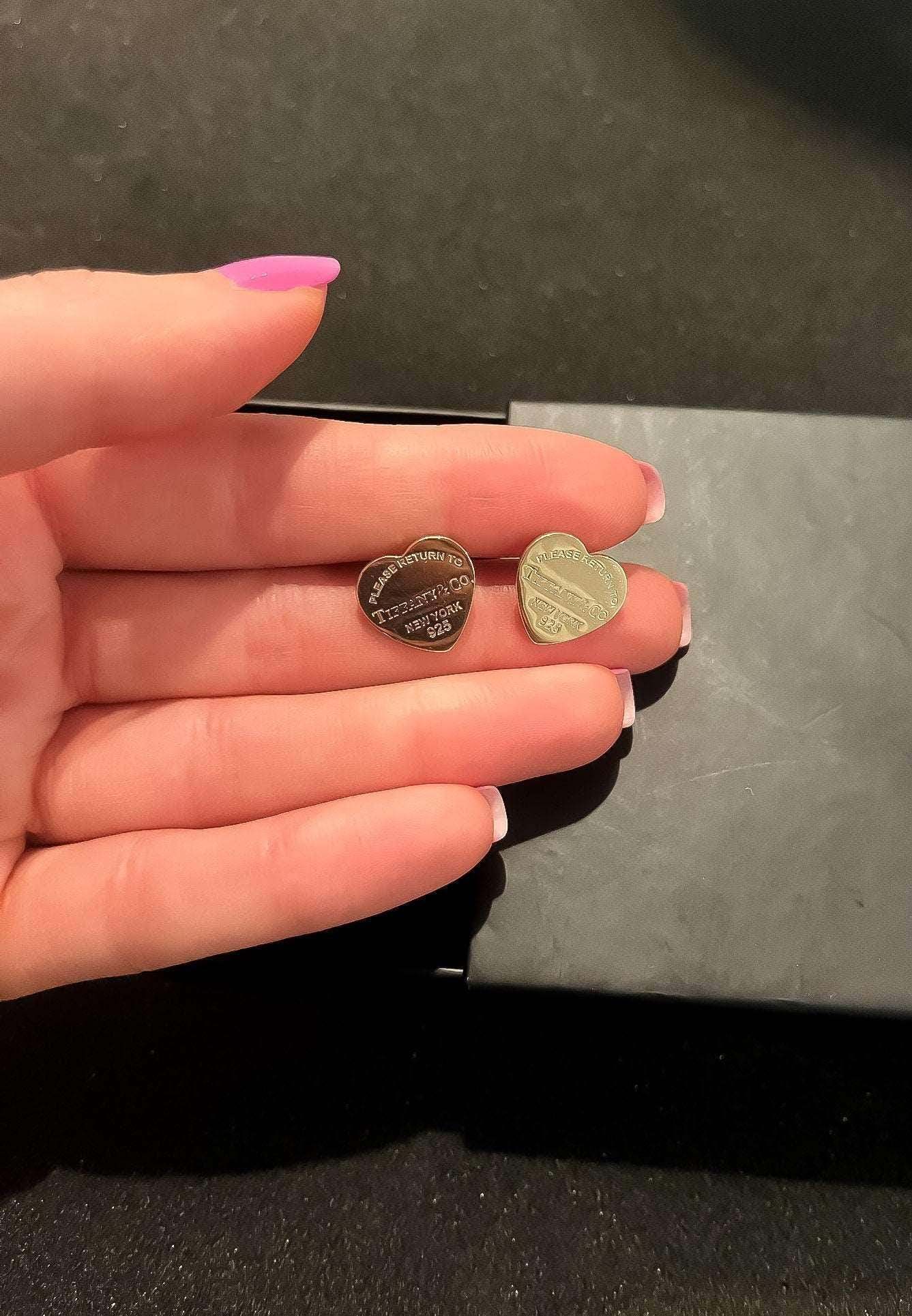 14K Gold Planet Tiffany & Co Luxury Jewelry Stud Earrings - Tracesilver