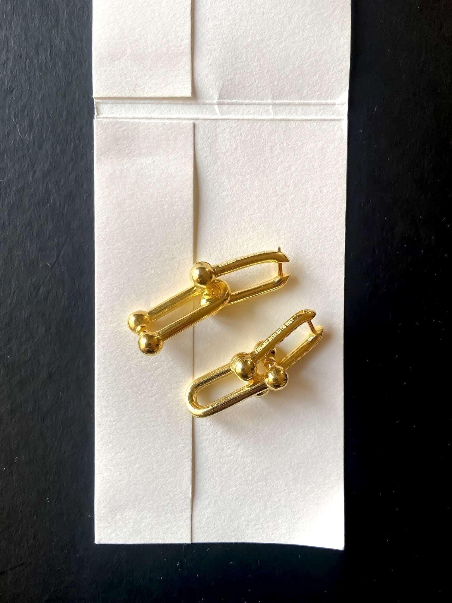 925 Sterling Silver Gold Planet Tiffanys And Co Jewelry Earrings For Women - Tracesilver