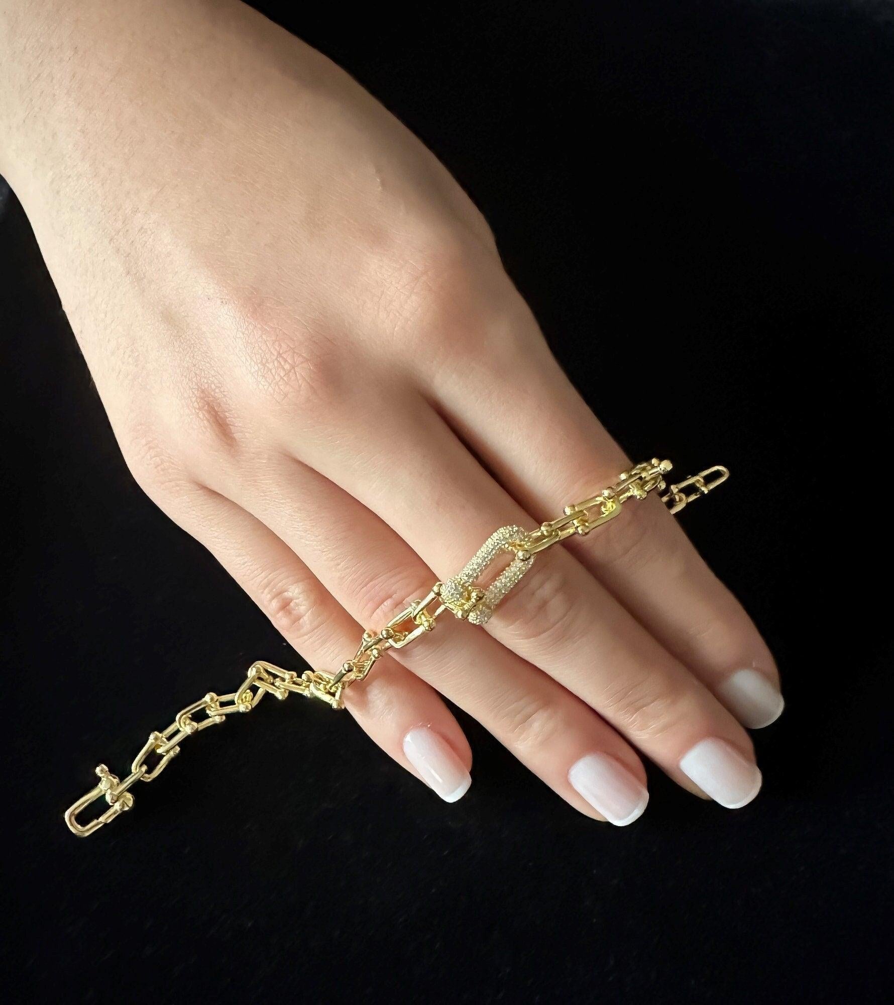 22k Gold Planet Tiffany Co Bracelet Luxury Jewelry For Her - Tracesilver