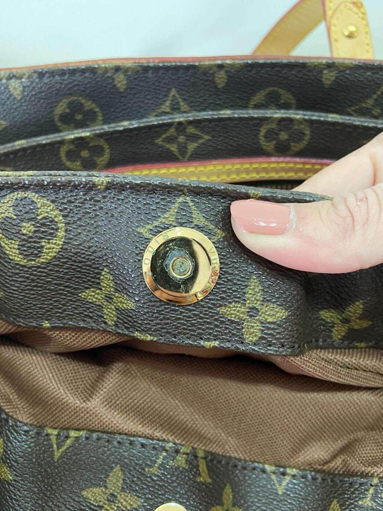 Louis Vuitton Limited Edition Monogram Canvas Riveting Vintage Bag - Tracesilver