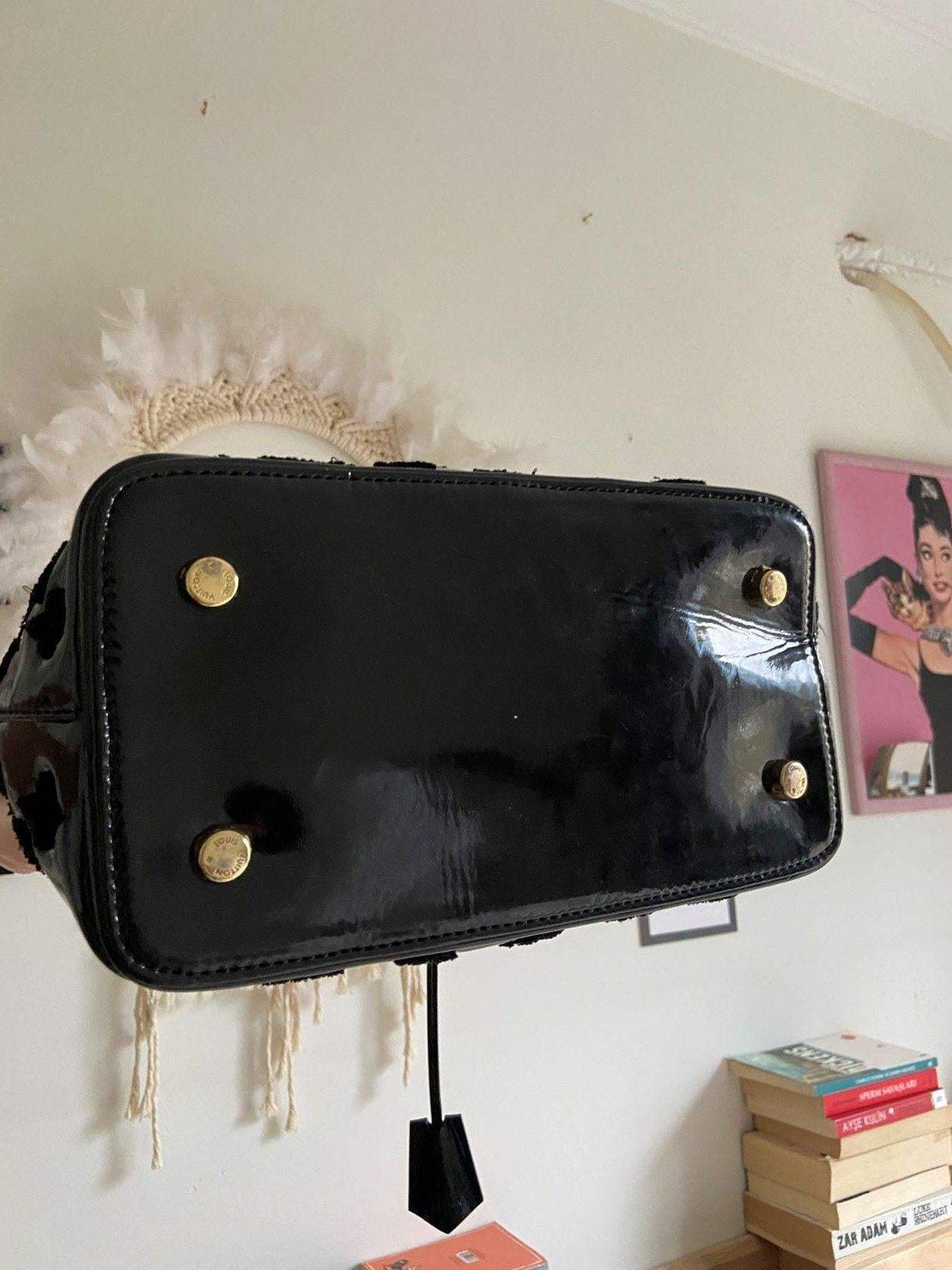 Louis Vuitton Limited Edition Monogram Vernis Fascination Lockit Bag - Tracesilver