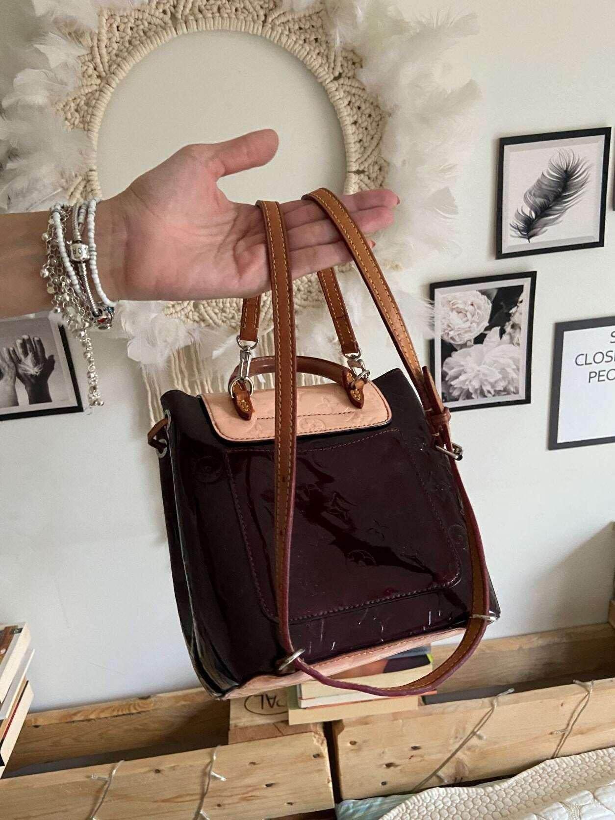 Authentic Louis Vuitton Hot Springs Monogram Vernis Leather Backpack - Tracesilver