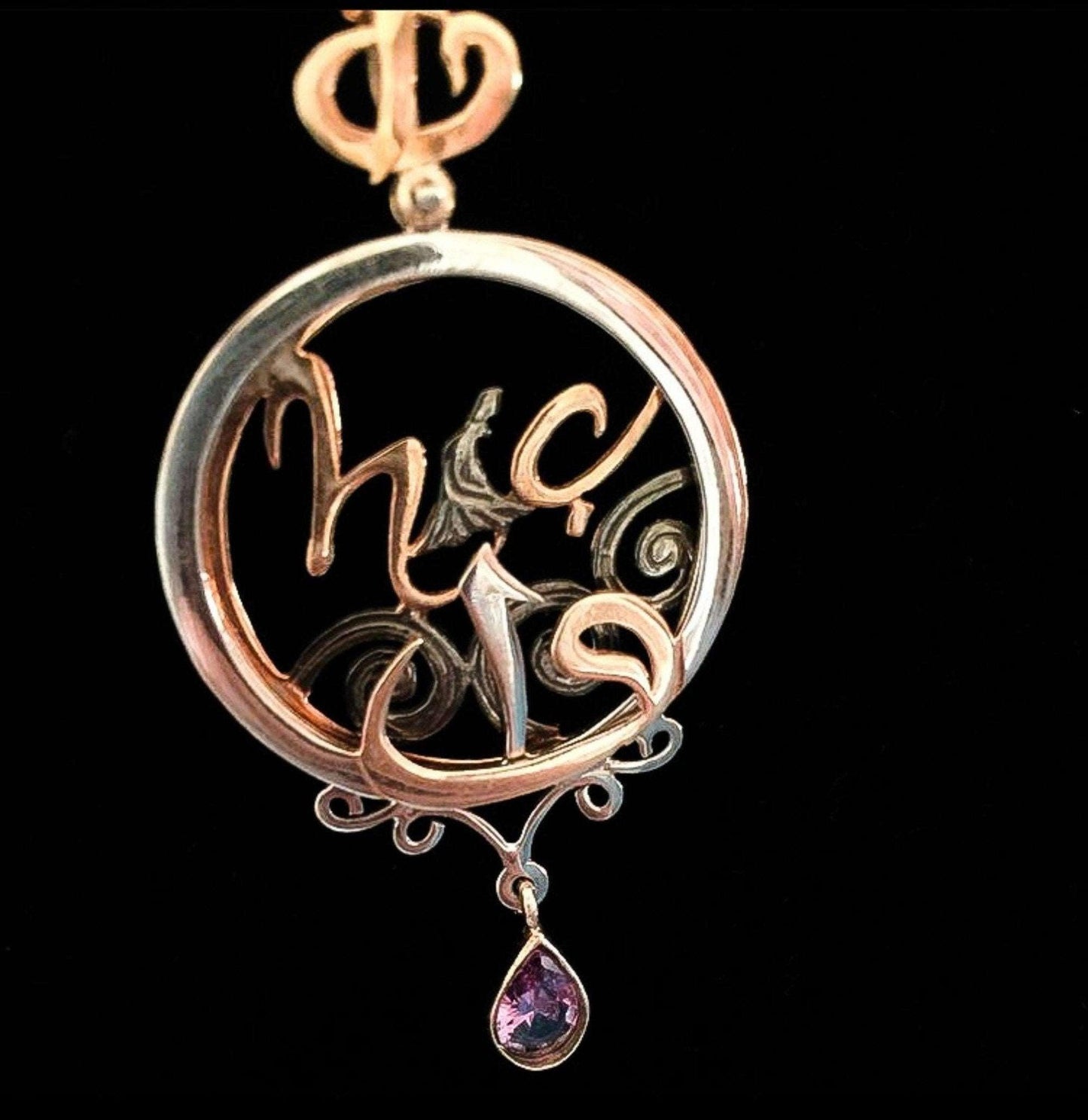 Hz.Rumi Nothingness Unique Desing Handmade 925 Sterling Silver Necklace, Mevlana Jewelry Pendant, Unique Desing Sufi Necklaces - Tracesilver