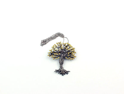 Tree Of Life 925 Sterling Silver Necklaces For Women, Custom Desing Wear Brooch and Pendant For Her,Tree Of Life Jewelry - Tracesilver