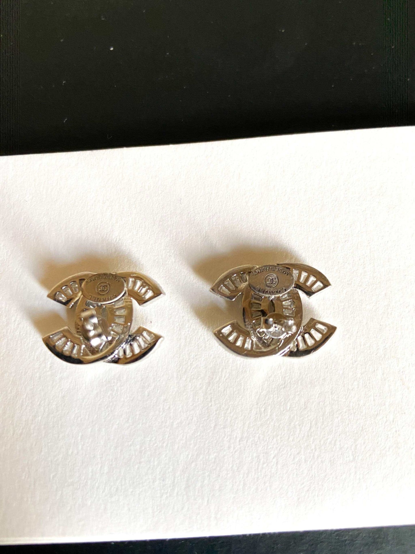 Vintage Chanel Zircon Stone Baguette Cut Chanel Earrings 925 Sterling Chanel Vintage Baguette Cut Earrings For Women.All of our products are 925 Sterling Silver and 925 Stamped.Shipping Free.Door to door Express Shipping Service.AmericEarringsVintage Chanel